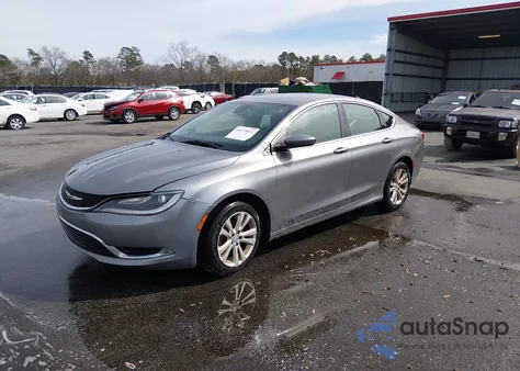 2015 Chrysler 200 Limited z USA, uszkodzony, nr VIN 1C3CCCAB4FN602048